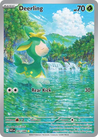 Deerling (White Flare 091/086)